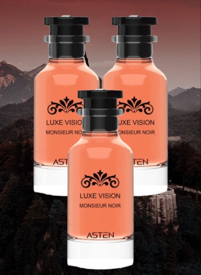 استين 3 قطع عطر لوكسي فيجين مونسيور نوار 100مل - Image 1